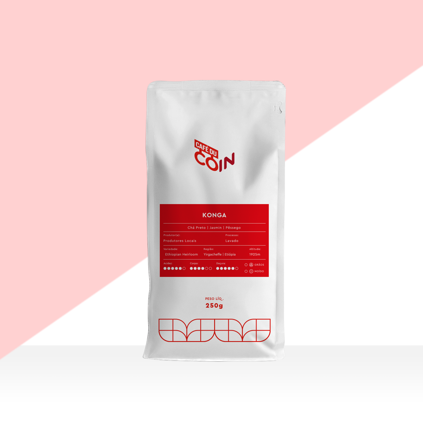 Konga - Etiópia (Grão/Moído) | Café du Coin