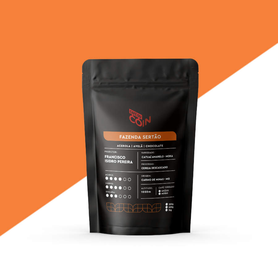 Fazenda Sertão - MG (Grão/Moído) | Café du Coin