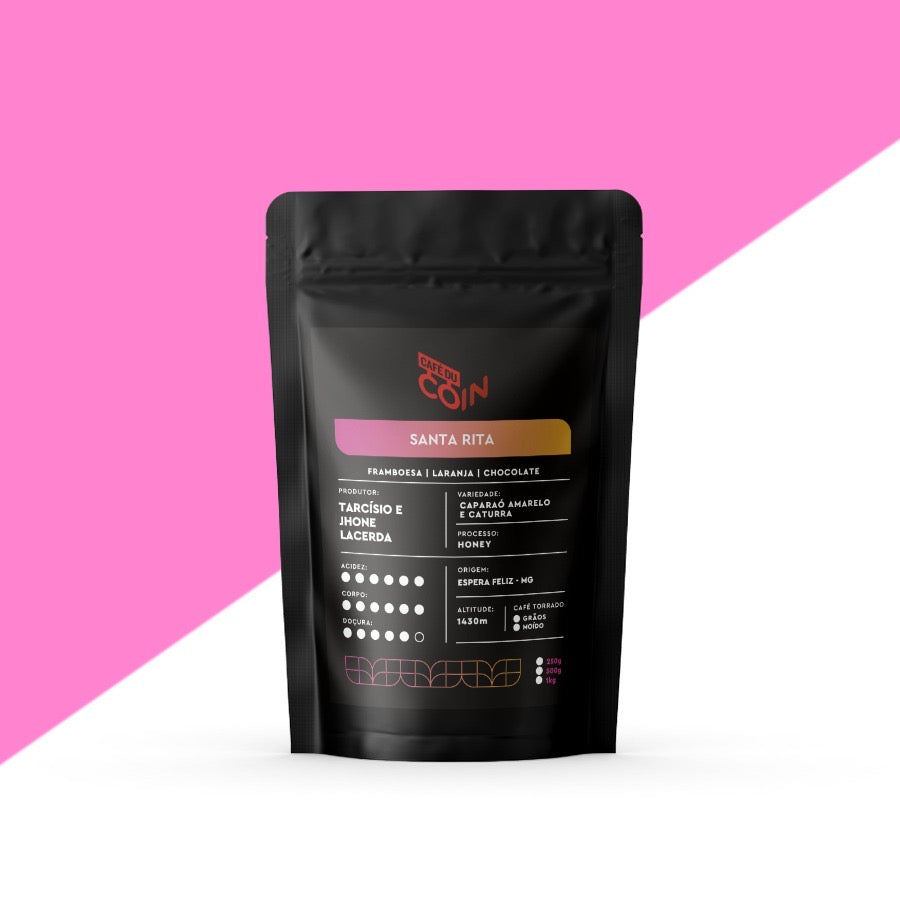 Santa Rita - Honey - MG (Grão/Moído) | Café du Coin