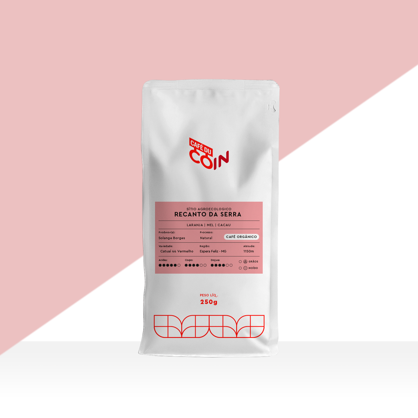 Sítio Agroecológico Recanto da Serra - MG (Grão/Moído) | Café du Coin