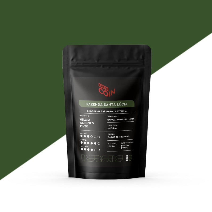 Fazenda Santa Lúcia - MG (Grão/Moído) | Café du Coin