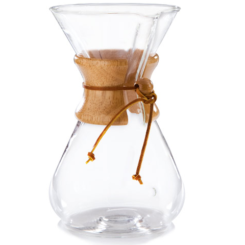 Chemex cafeteira de vidro 6 xícaras | Café du Coin