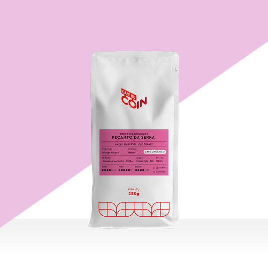 Sítio Agroecológico Recanto da Serra - Moka - MG (Grão/Moído) | Café du Coin