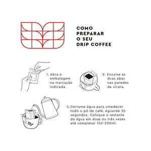 Drip Coffee Sítio Família Protázio - ES (10 sachês) | Café Du Coin