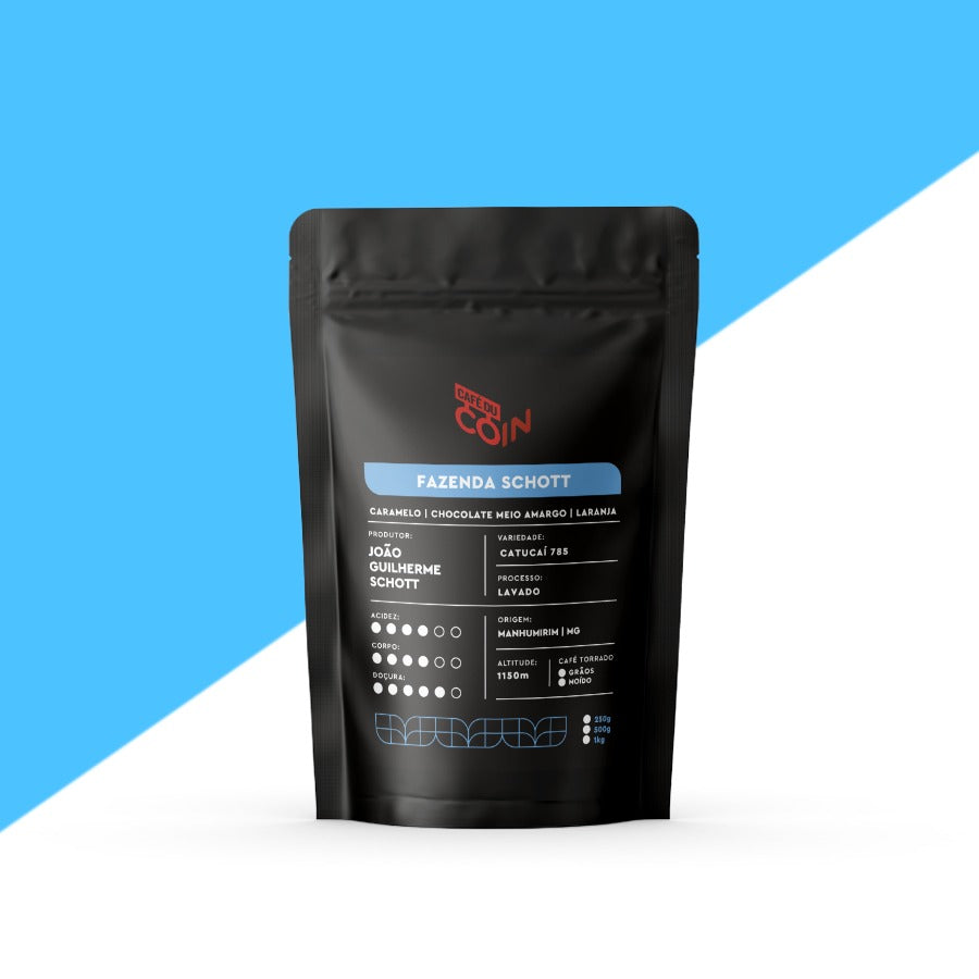 Fazenda Schott - MG (Grão/Moído) | Café du Coin