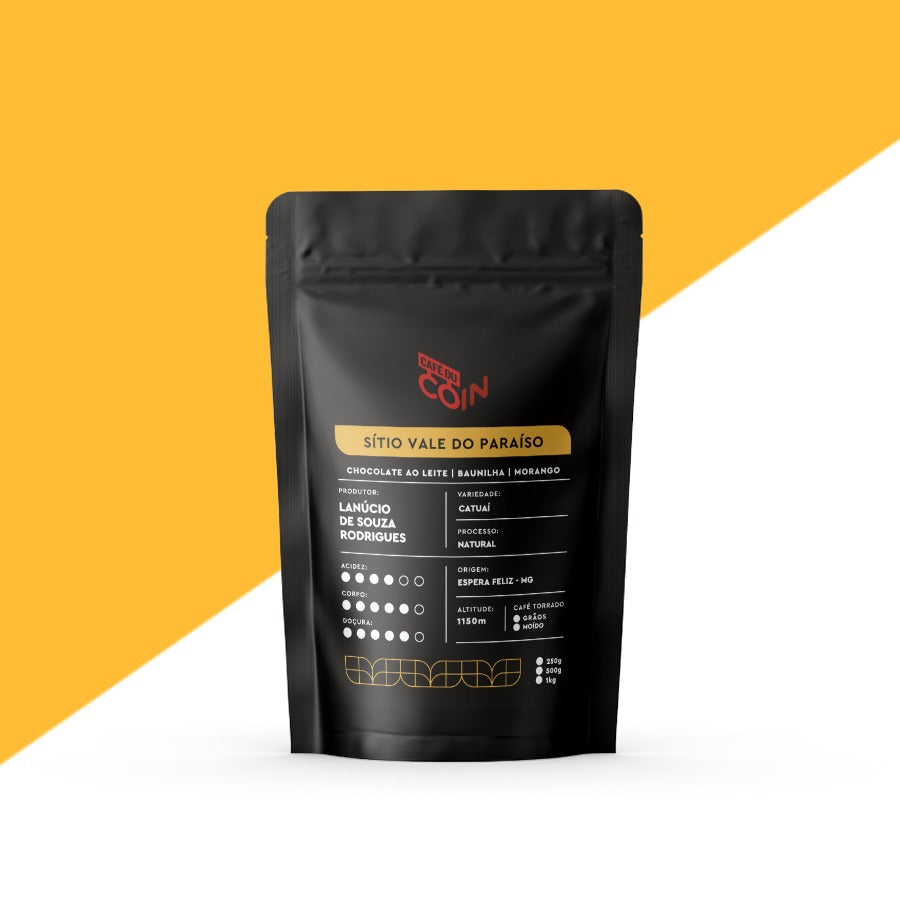 Sítio Vale do Paraíso - Natural - MG (Grão/Moído) | Café du Coin