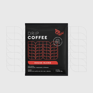 Drip Coffee House Blend - PR & MG (10 sachês) | Café du Coin